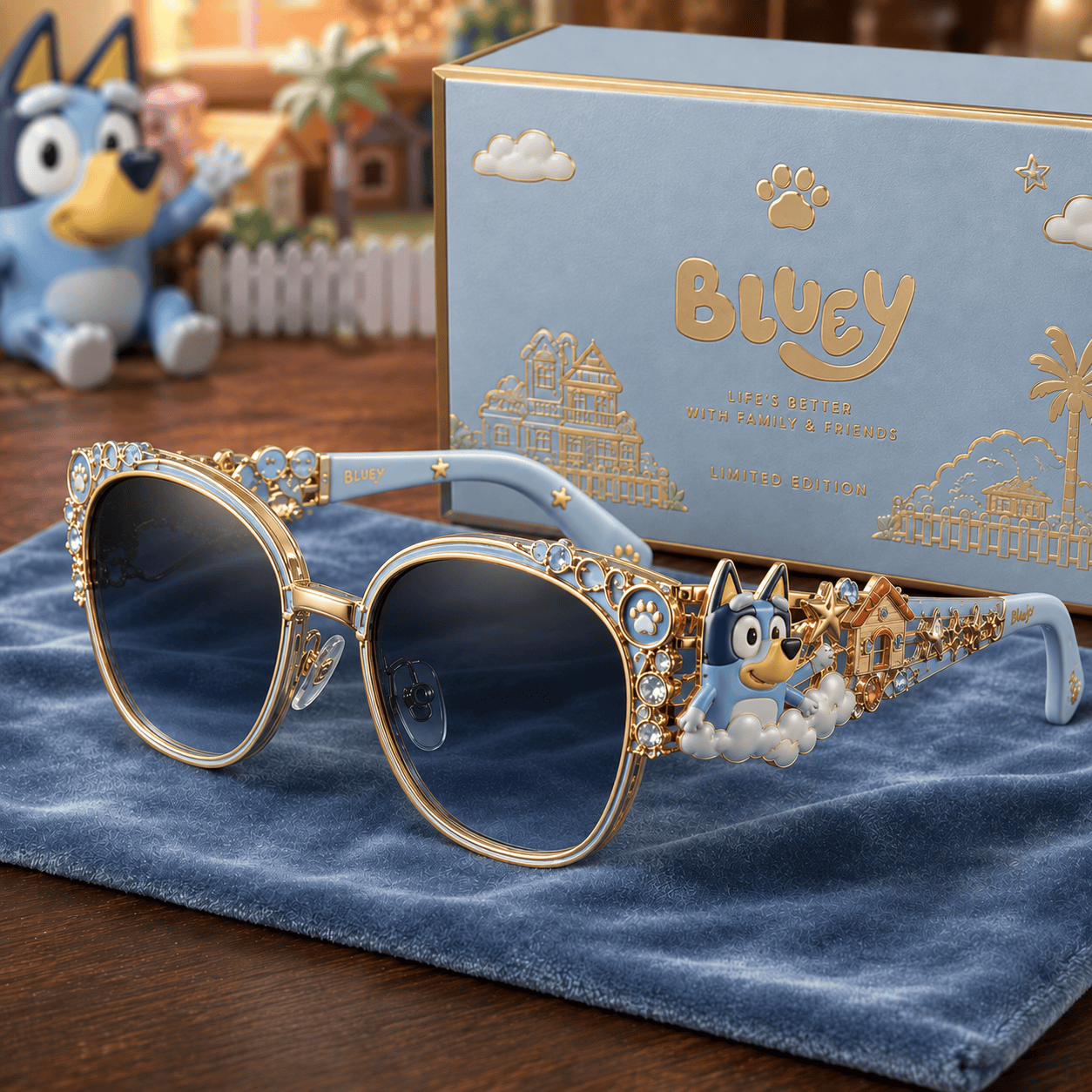PREMIUM BLU UNISEX SUNGLASSES PDL